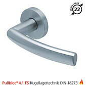 2003 Feuerschutzgarnitur Pullbloc® 4.1 FS Kugellager Edelstahl matt von Scoop 