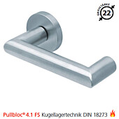 2009 Feuerschutzgarnitur Pullbloc® 4.1 FS Kugellager Edelstahl matt von Scoop 