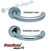 1070 (Baloo) FS Rosettengarnitur PullBloc Edelstahl Scoop