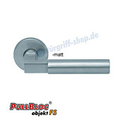 1016 (Bauhaus) FS Rosettengarnitur PullBloc Edelstahl Scoop