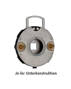 Unterkonstruktion JA-TEC f. Drückerrosette | Nocken m. Gewinde | Jatec