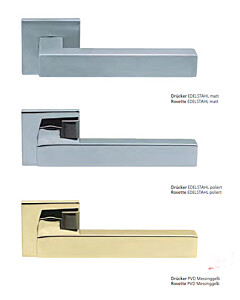 1002 (Quadra II) Quadratrosettengarnitur Pullbloc 2 Farben Scoop