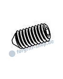 Gewindestift M4 x 8 mm für abschl. Fensterolivengehäuse Jatec