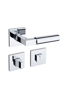 Bauhaus Türbeschlag  GRO 20-44ZAMAK Chrom poliert MPC – WC-Bad