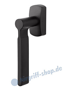 ID-9 Fenstergiff eckige Rosette Schwarz RAL 9005 von Jatec