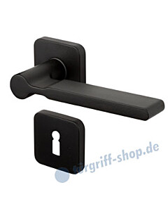 ID-9 R371 Rosettengarnitur Schwarz RAL 9005 von Jatec